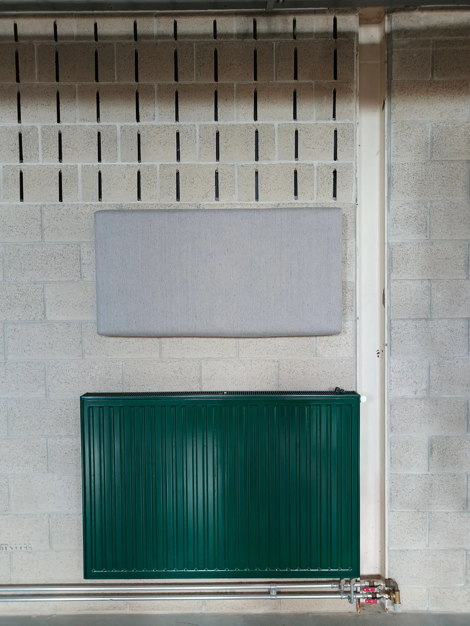 Solid panel installation example 5